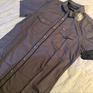 Guess Vurnell Poplin Short Sleeve Button Down